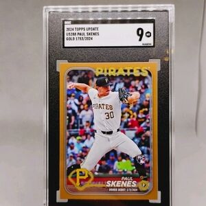 Topps Gold Pirates Trading Card